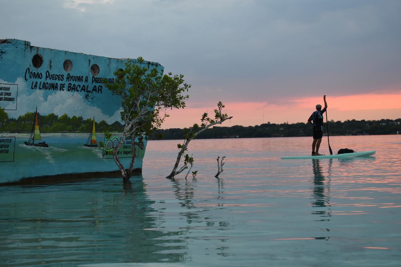 Casa Maya Blue Hotel Bacalar Luaran gambar